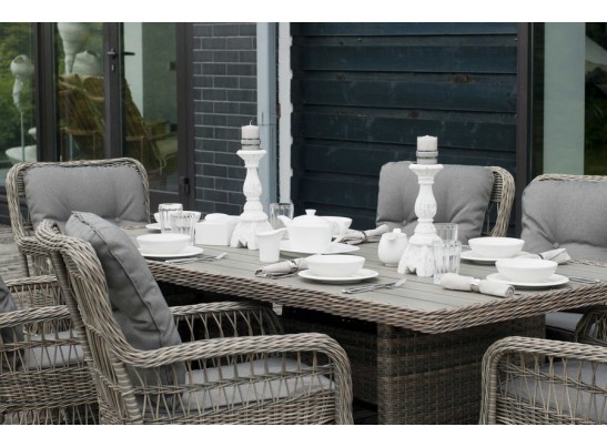 "Цесена" обеденная группа плетеная из искусственного ротанга в Кургане