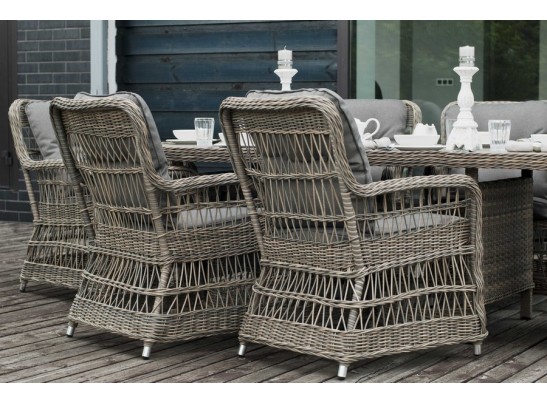 "Цесена" обеденная группа плетеная из искусственного ротанга в Кургане