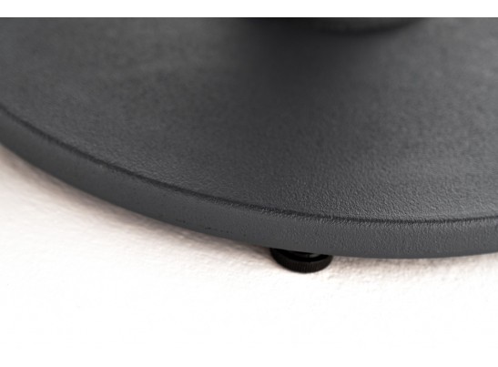 "Чили" интерьерный стол из HPL круглый Ø80 H32, цвет "серый гранит" в Кургане