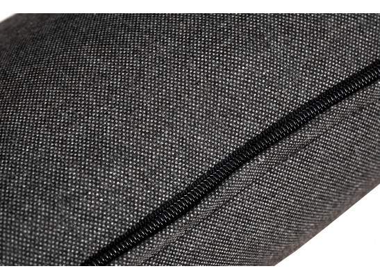 Декоративная подушка для мебели, цвет темно-серый в Кургане