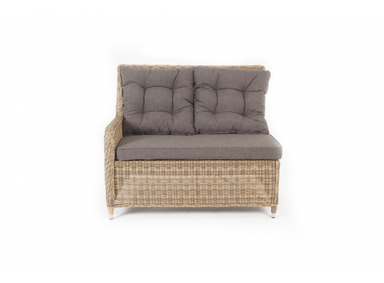 "Бергамо" плетеный правый модуль дивана, цвет соломенный в Кургане