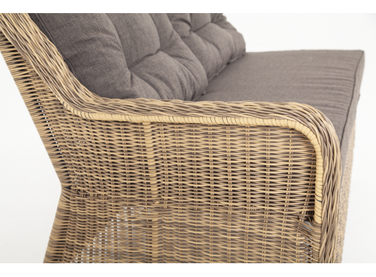 "Бергамо" плетеный правый модуль дивана, цвет соломенный в Кургане