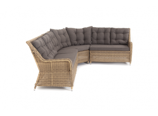 "Бергамо" модульный диван из ротанга, цвет соломенный в Кургане