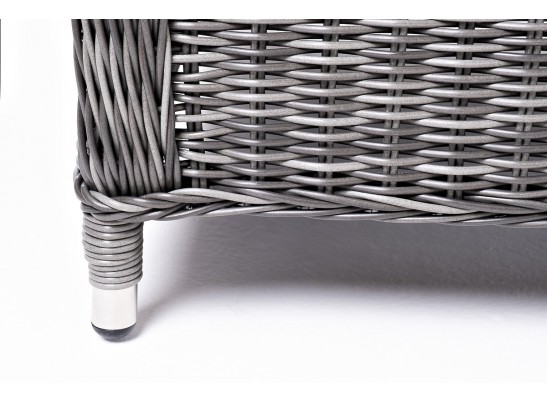 "Форио" кресло раскладное плетеное, цвет графит в Кургане