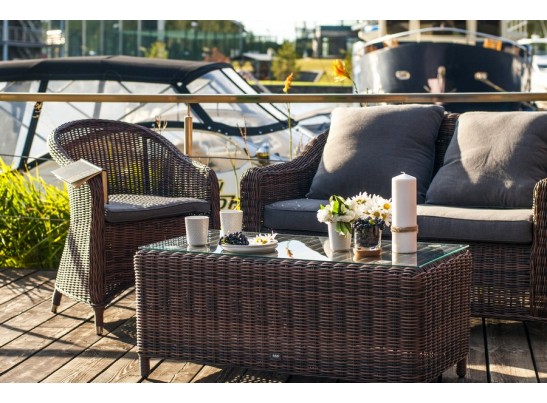 "Кон Панна С" лаунж зона из искусственного ротанга, цвет коричневый в Кургане