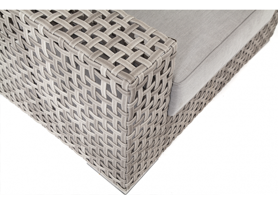 "Тито" плетеное кресло из искусственного ротанга, цвет серый в Кургане