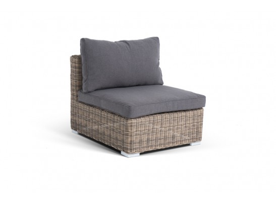 "Лунго" модуль диванный прямой с подушками, цвет соломенный в Кургане