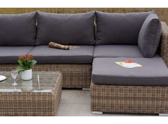 "Лунго" модуль диванный прямой с подушками, цвет соломенный в Кургане