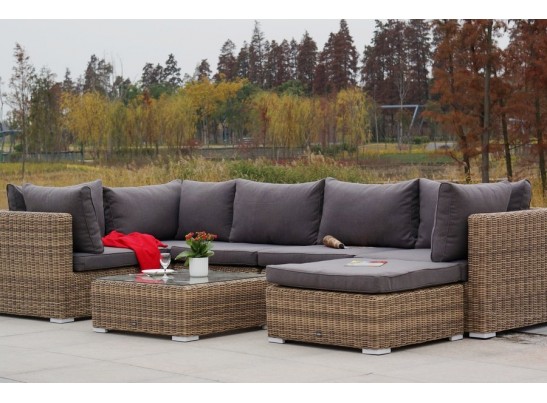 "Лунго" модуль диванный прямой с подушками, цвет соломенный в Кургане