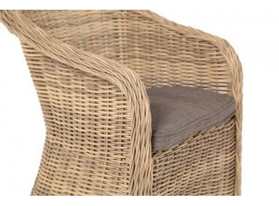 "Равенна" кресло детское плетеное, цвет соломенный в Кургане