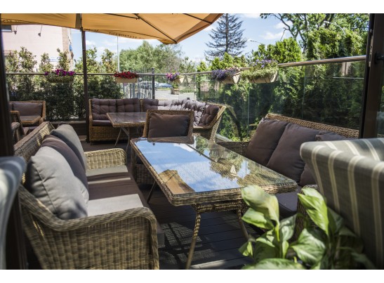 "Латте" плетеный стол из искусственного ротанга 160х90см, цвет соломенный в Кургане