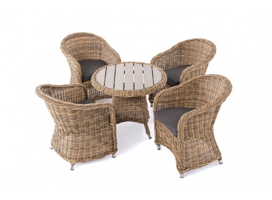 "Равенна" кресло детское плетеное, цвет соломенный в Кургане