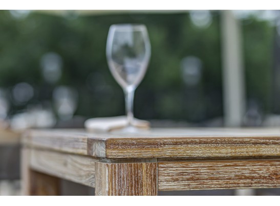 "Витория" деревянный стол из натурального тика, 200х100см в Кургане