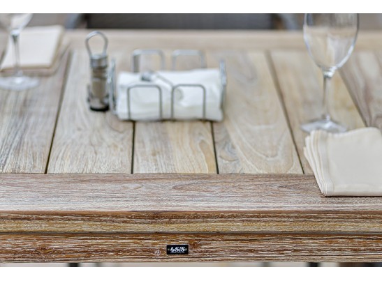 "Витория" деревянный стол из натурального тика, 200х100см в Кургане