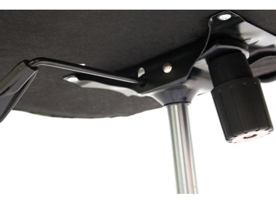 Кресло BOSS хром (кожзам/зеленый/перфорированный) в Кургане