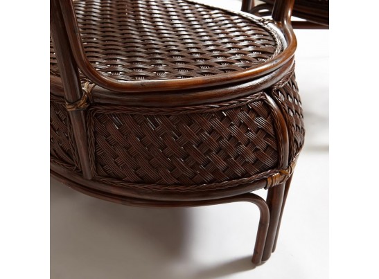 Комплект обеденный "ANDREA GRAND" (стол со стеклом+6 кресел+ подушки)