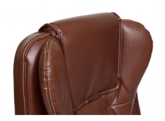 Кресло BARON (кожзам/коричневый) в Кургане