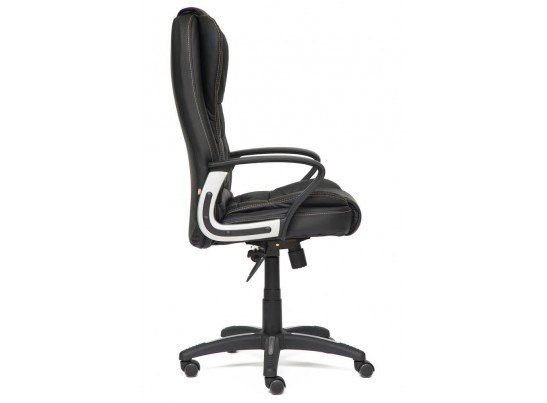 Кресло BARON (кожзам/черный/перфорированный) в Кургане