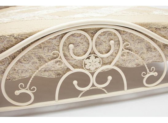 Кровать металлическая ELIZABETH 180 Античный белый (Antique White)