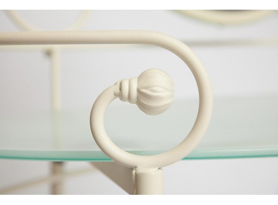 Столик туалетный ALBERT (столик/зеркало + пуф)