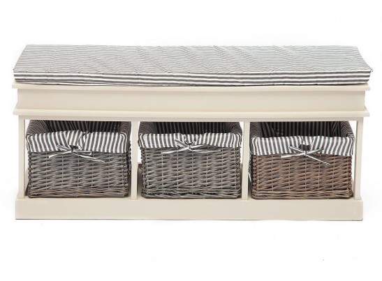 Обувница с 3-я корзинами и ящиком Secret De Maison SEIGE ( mod. SH-82301 )