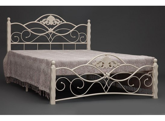 Двуспальная кровать CANZONA 160 Белый (butter white)