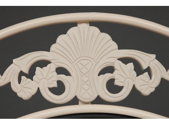 Двуспальная кровать CANZONA 160 Белый (butter white)