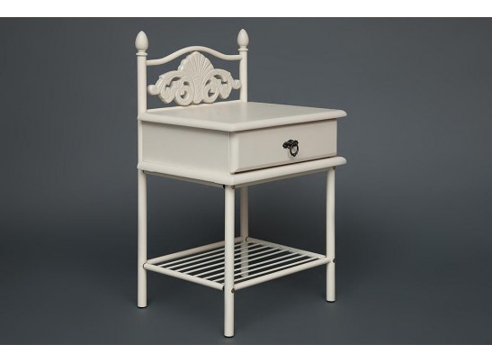 Тумба прикроватная CANZONA Белый (butter white)