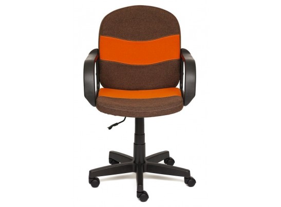 Кресло BAGGI (ткань/коричневый/оранжевый) в Кургане