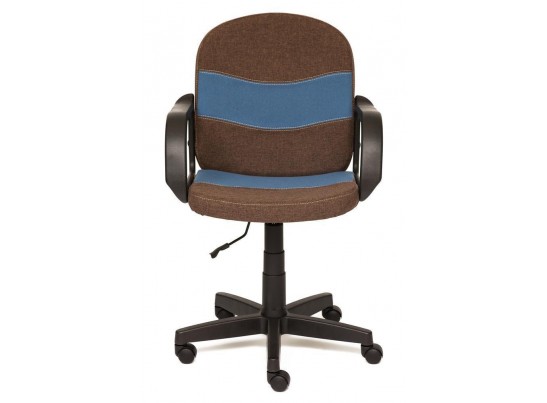 Кресло BAGGI (ткань/коричневый/синий) в Кургане