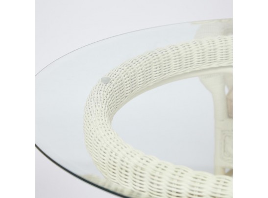 Комплект обеденный "ANDREA GRAND" (стол со стеклом+6 кресел+ подушки)