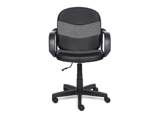 Кресло BAGGI (кожзам/ткань/черный/серый) в Кургане