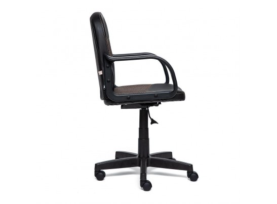 Кресло BAGGI (кожзам/ткань/черный/бежевый) в Кургане