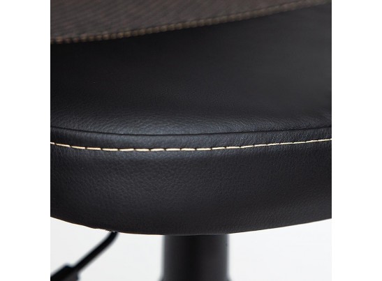 Кресло BAGGI (кожзам/ткань/черный/бежевый) в Кургане