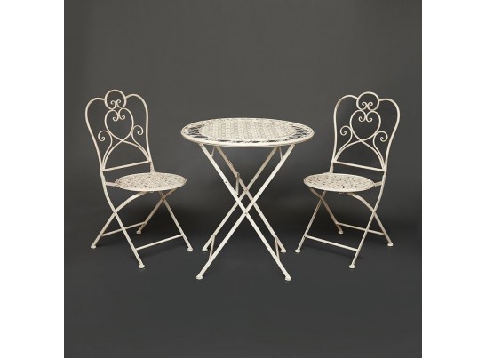 Комплект (стол + 2 стула) Secret de Maison AMANTE (mod. PL08-6573)