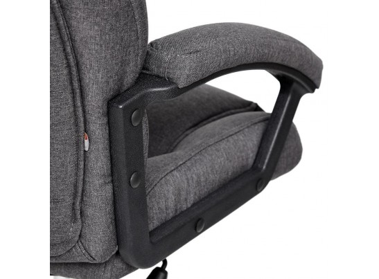 Кресло BERGAMO хром (ткань/темно-серый) в Кургане