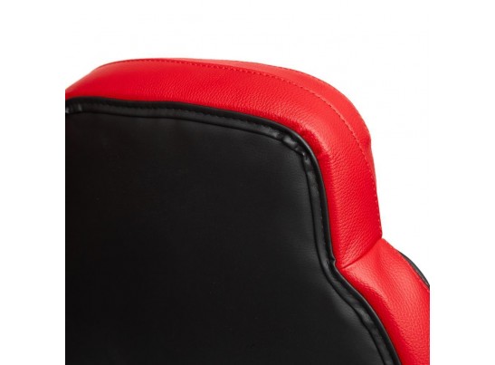 Кресло BAZUKA (кожзам/черный/красный) в Кургане