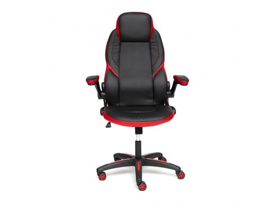 Кресло BAZUKA (кожзам/черный/красный) в Кургане