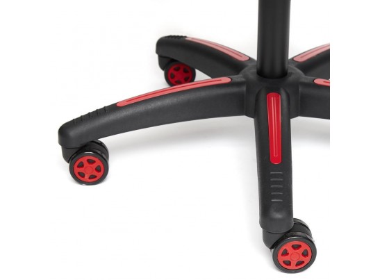 Кресло BAZUKA (кожзам/черный/красный) в Кургане