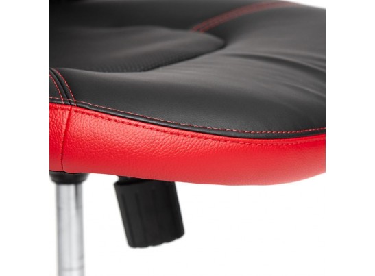 Кресло BAZUKA (кожзам/черный/красный) в Кургане