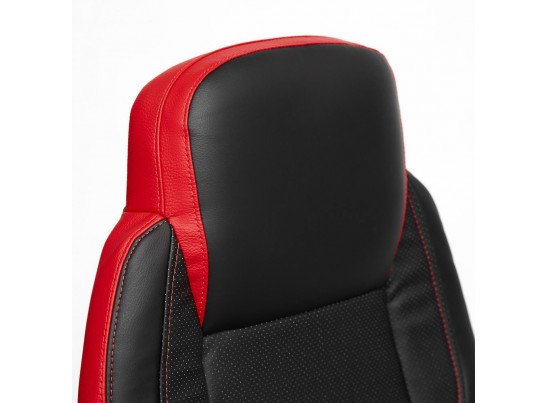 Кресло BAZUKA (кожзам/черный/красный) в Кургане