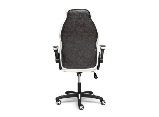 Кресло BAZUKA (кожзам/серый/белый) в Кургане