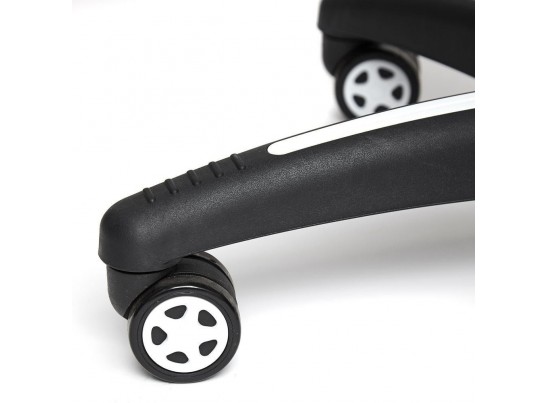 Кресло BAZUKA (кожзам/серый/белый) в Кургане