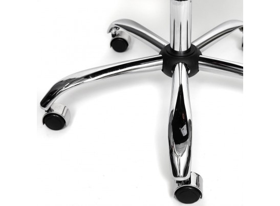 Кресло BERGAMO хром (кожзам/черный) в Кургане