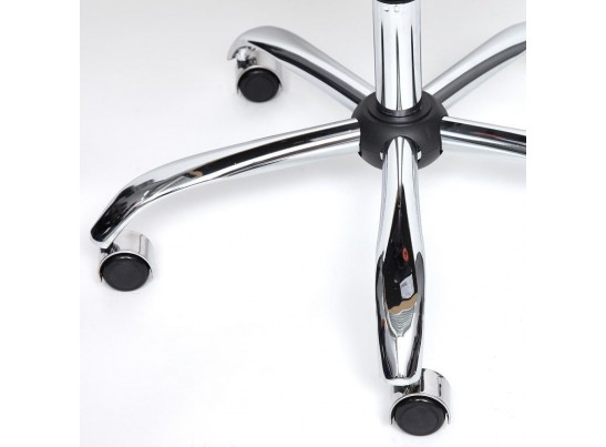 Кресло BERGAMO хром (кожзам/бежевый) в Кургане