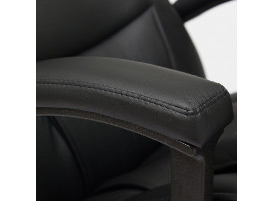 Кресло BERGAMO (кожзам/черный) в Кургане