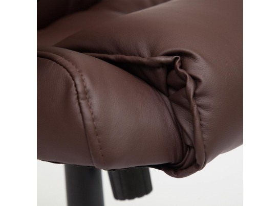 Кресло BERGAMO (кожзам/коричневый) в Кургане