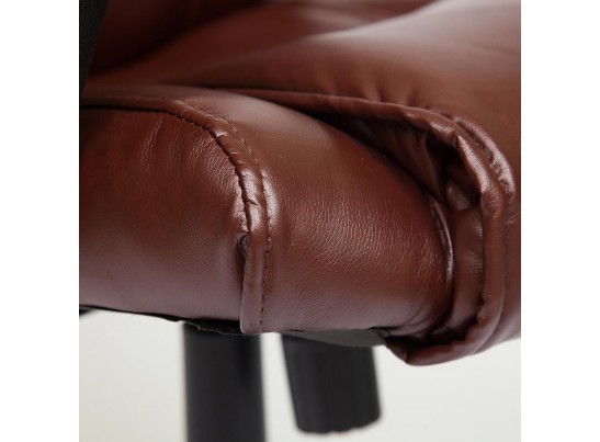 Кресло BERGAMO (кожзам/коричневый) в Кургане