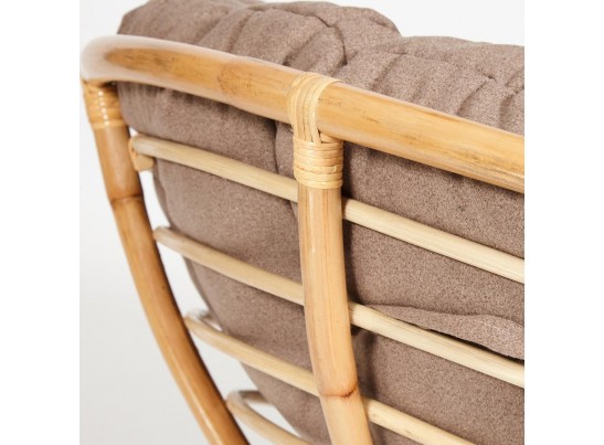 Кресло "PAPASAN ECO" P115-1/SP STD / c подушкой, ремешками /