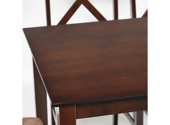 Обеденный комплект эконом Хадсон (стол + 4 стула)/ Hudson Dining Set